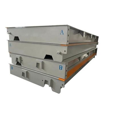 80T 3*18m Elektronische Lkw-Wagenbrücke mit 3 Meter 4 Meter Plattformbreite