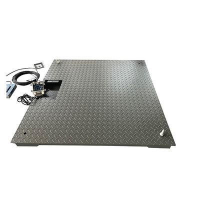 Kundenspezifische Unterstützung ODM 60*80MM 1000kg Digitale Plattform Fußbodenwaage mit Griff
