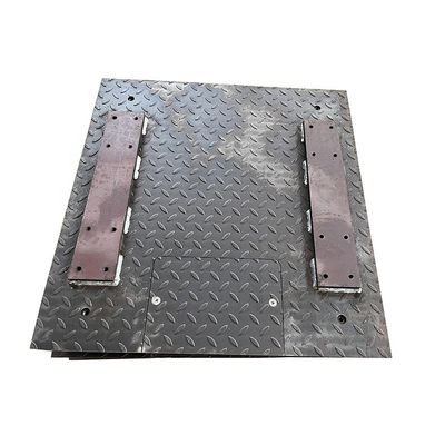 Kundenspezifische Unterstützung ODM 60*80MM 1000kg Digitale Plattform Fußbodenwaage mit Griff