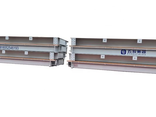 Elektronische Waage 18m 60 Tonnen 80 Tonnen 100 Tonnen Waage mit Sicherheitsüberlastung