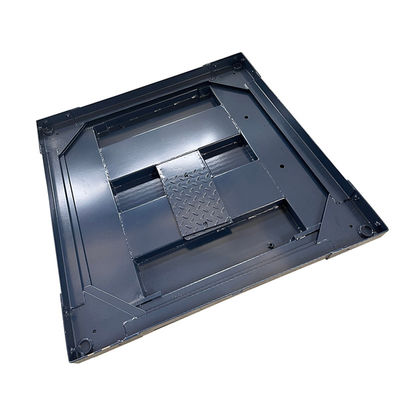 1 Tonne 2 3 Plattform Palettenwieger LCD-Display Industriewaage mit Rampe