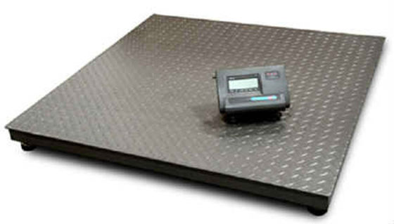 Elektronische Bodenwaage für Tiere 1M 2t Schweinewaage 3t Schafe Kuh Genauigkeit 0,5kg