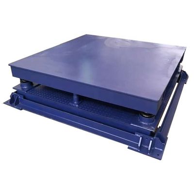 Standard-Stromversorgung Schwerlast-Digital-Puffer-Wagen-Bodenwaage mit LCD-Display