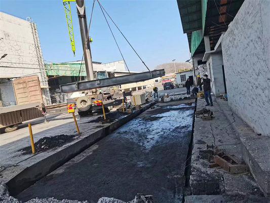 IP68-Schutzniveau Digitale 120t Beton-Wagenbrücke für individuelle Anforderungen