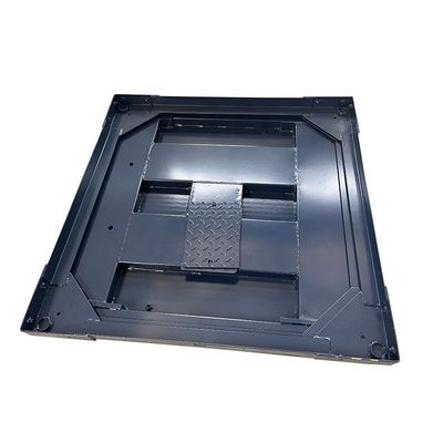 LCD-Display 1000 kg Kapazität Elektronische Plattform Bodenwaage für Schwerlastindustrie