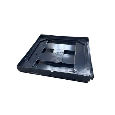LCD-Display 1000 kg Kapazität Elektronische Plattform Bodenwaage für Schwerlastindustrie
