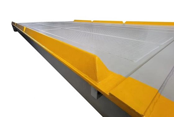 80T 3*18m Elektronische Lkw-Wagenbrücke mit 3 Meter 4 Meter Plattformbreite
