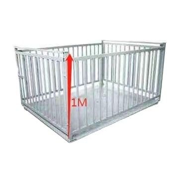 0.6m x 0,8m bis 1m x 1,2m 0,5t-2t Waageplattform Bodenpufferung Skala anpassbar
