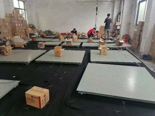 0.6m x 0,8m bis 1m x 1,2m 0,5t-2t Waageplattform Bodenpufferung Skala anpassbar