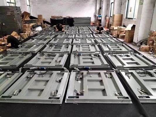 0.6m x 0,8m bis 1m x 1,2m 0,5t-2t Waageplattform Bodenpufferung Skala anpassbar
