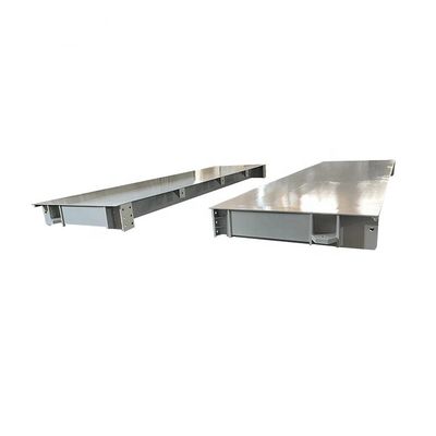 100 Tonnen 12 mm Plattformstärke Kohlenstoffstahl Lkw-Skala für Schwergewichte