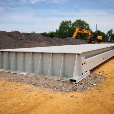 80 Tonnen Lkw-Wagenbrücke mit 16 m Länge und bewegliche Straßengewichtung