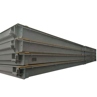 60 Tonnen tragbare Lastwagenwaage mit LED-Display Länge 9 Meter 26 Meter