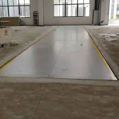 Customized 60 Tonnen Lastwagen Waagebrücke 3 * 15m Elektronische digitale Gewichtsbrücke