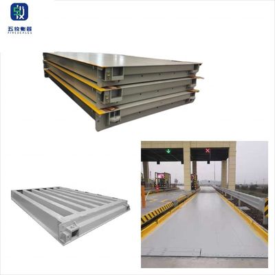OIML III Genauigkeit 150 Tonnen 12 mm Kohlenstoffstahl Industrie-Schwerlastlastwagenwaage