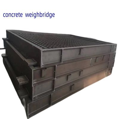 OIML III Genauigkeit 150 Tonnen 12 mm Kohlenstoffstahl Industrie-Schwerlastlastwagenwaage